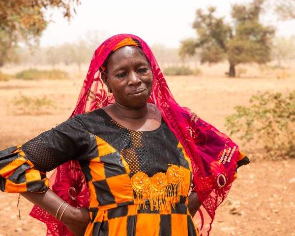 Sanfo Ramata (49), driver landbrug og kvægavl i Burkina Faso.
