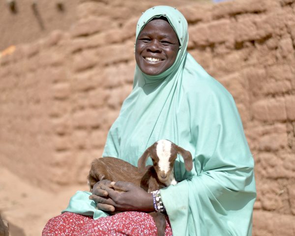 Mariama, mor til syv, Ouallam, Niger
