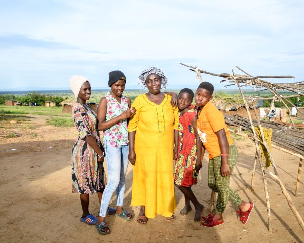 Rehema og hendes børn, Muhoya-lejren for internt fordrevne i Kasese-distriktet