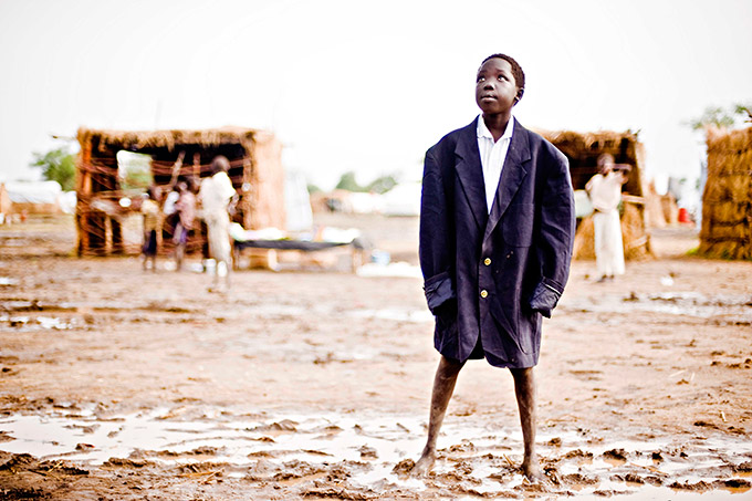 Dreng i blazer, Liberia