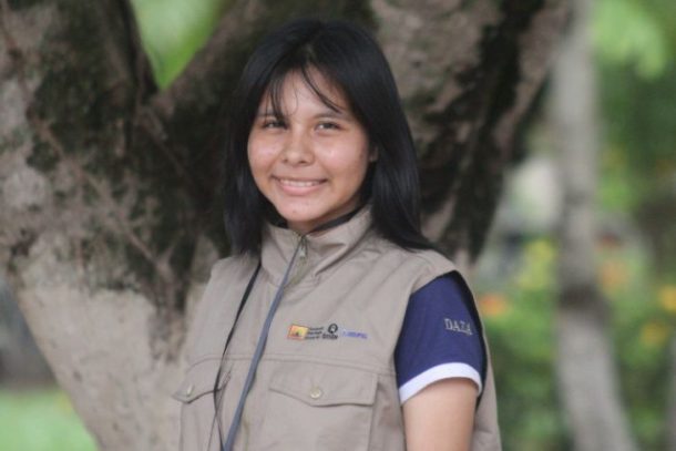 Ungeambassadør Estrella Justiniano, Riberalta, Bolivia