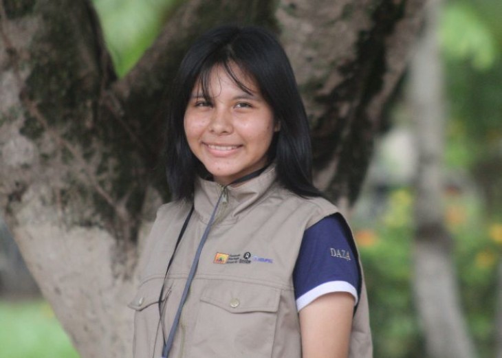 Ungeambassadør Estrella Justiniano, Riberalta, Bolivia