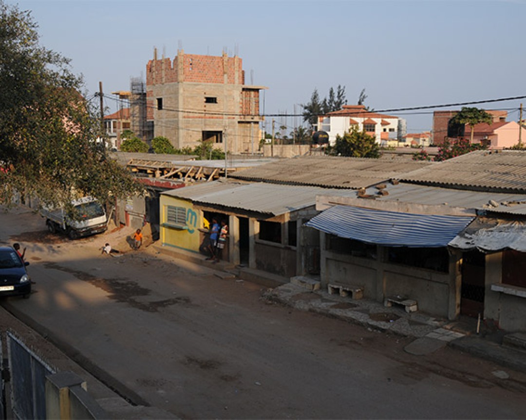 Slumkvarter, Maputo, Mozambique