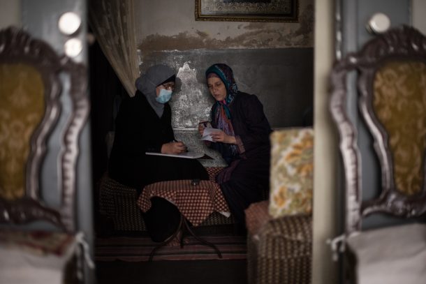 Hoda og Khadija, Beirut, Libanon 2021