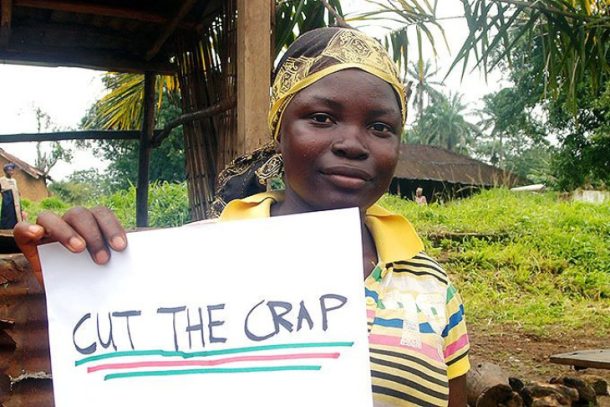 Ung kvinde i Kono, Sierra Leone