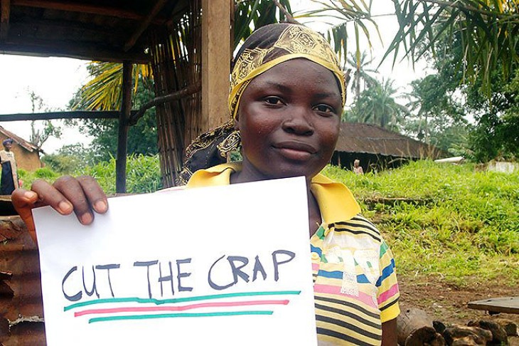 Ung kvinde i Kono, Sierra Leone