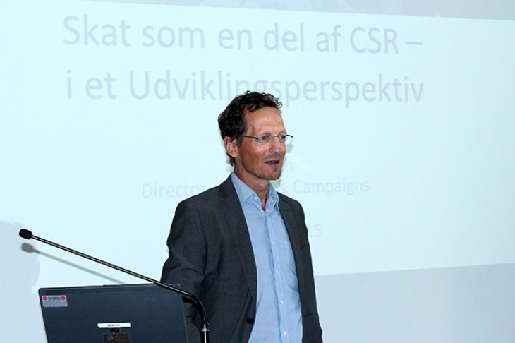 Lars Koch Lars Koch, IBIS' program- og politikchef, til CSR-event om skat.
