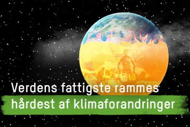 Verdens fattigste rammest hårdest af klimaforandringer.