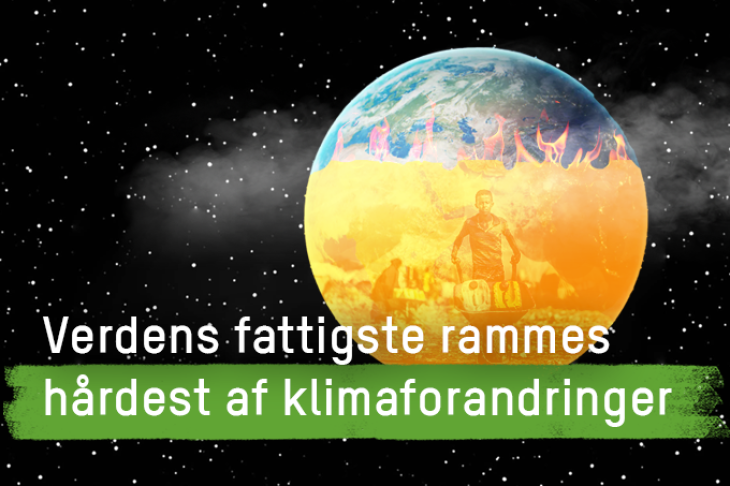 Verdens fattigste rammest hårdest af klimaforandringer.