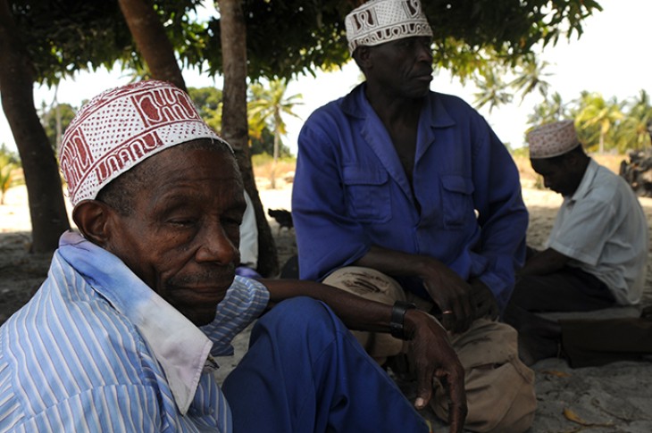 Tre mænd fra Delgade, Mozambique