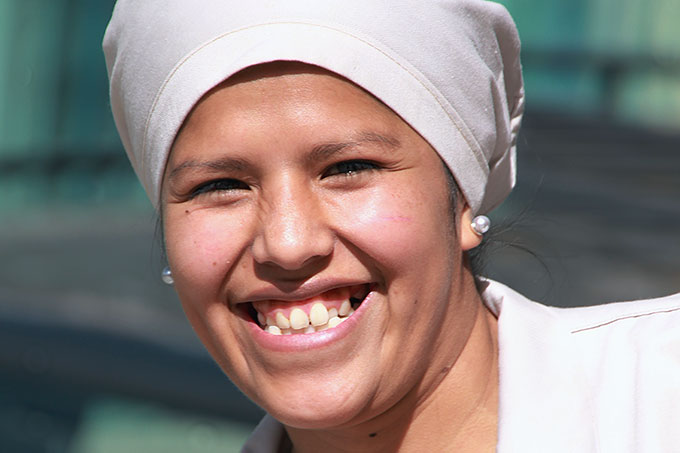 Daniela Moyra Alarcon, Madskolen La Paz, Bolivia