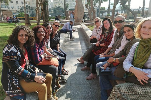 Egyptiske og danske deltagere i pilotprojektet