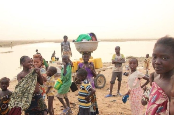 Børn i Dori, Burkina Faso.