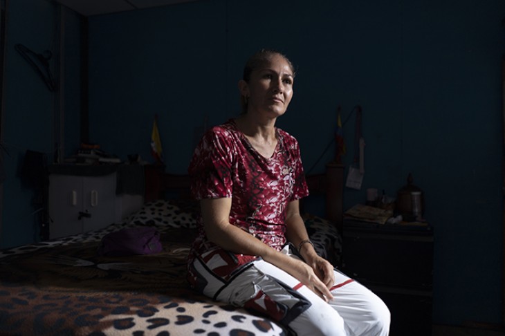 Tidligere FARC kriger Marinelly, Colombia