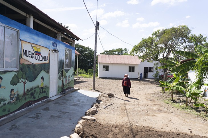 FARC lejr i Colombia