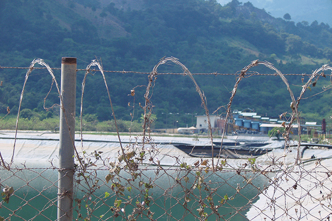 Pigtråd - minedrift i Honduras