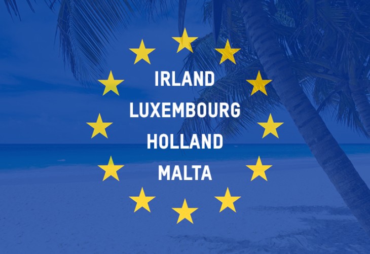 Irland, Luxembourg, Holland og Malta burde sortlistes som skattely, hvis EU brugte sine skattely-kriterier inden for EU.