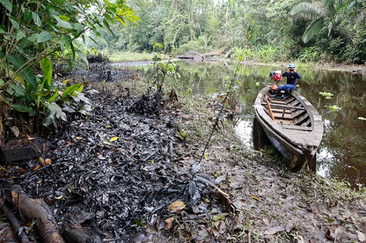 Olieforurening i Amazonas, Peru