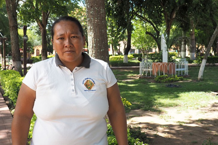 Delcy Medina - medlem af det udøvende organ i Guarani selvstyret, Bolivia