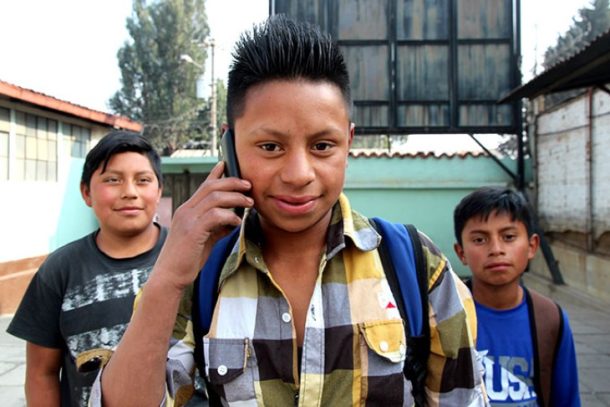 Mario, Esvin og Oscar, Quetzaltenango, Guatemala