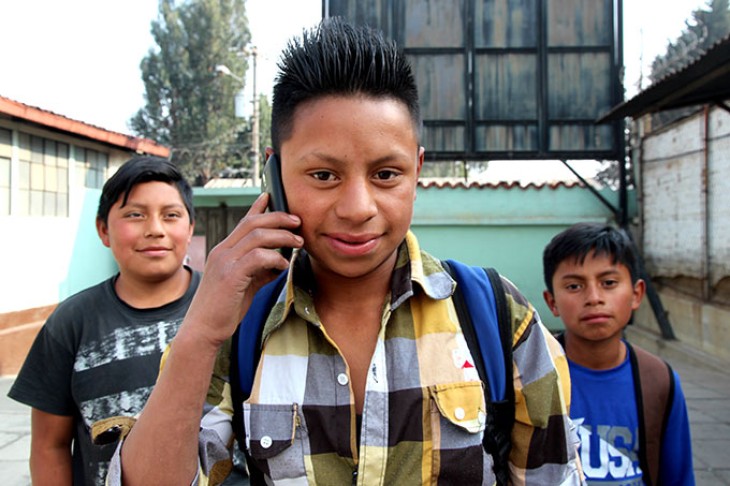 Mario, Esvin og Oscar, Quetzaltenango, Guatemala