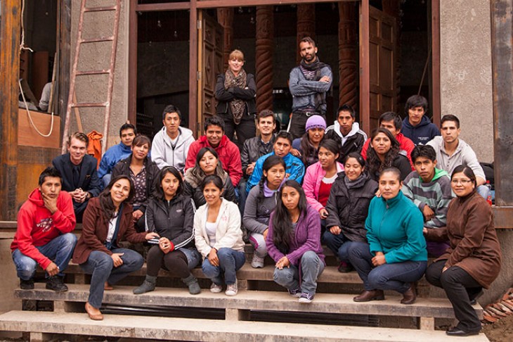 Mennesker på trappe, Bolivia