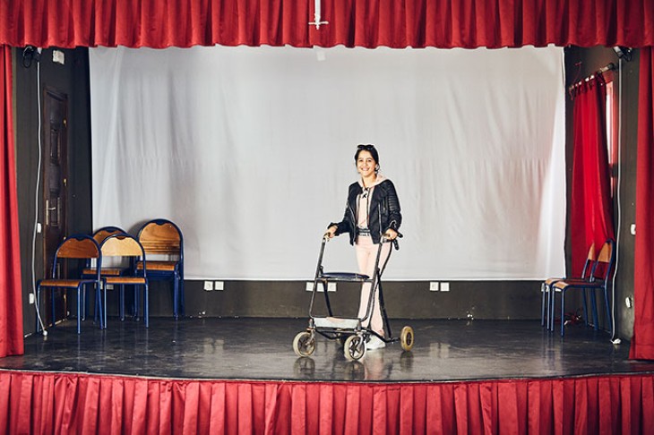 Chaimae Tounarti fra Amal Al Mansour Association, Rabat, Marokko