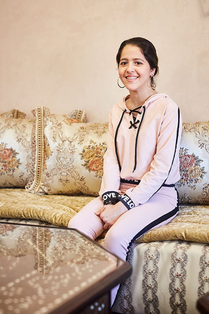 Chaimae Tounarti fra Rabat, Marokko