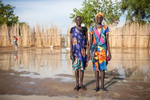 To kvinder, Ganyiel, Sydsudan
