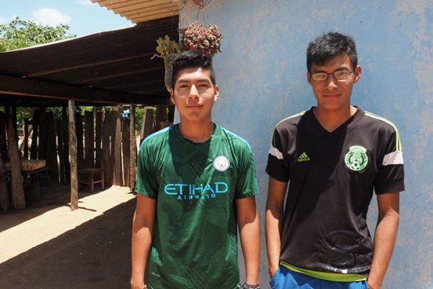 Hermen og Clever Maraguari, Charagua, Bolivia