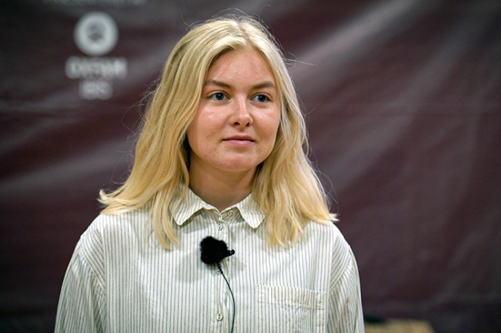 Clara Rahbek, elev, Vallekilde Højskole