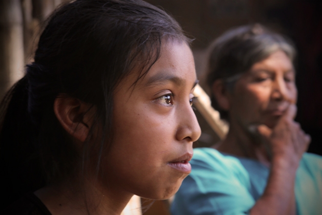 12-årige Lindsay fra Guatemala.