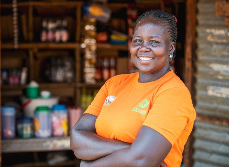 Rose, flygtning fra borgerkrisen i Sydsudan og leder for et lokalt råd.