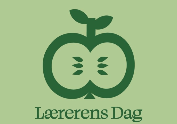 Grafik - grønt æble