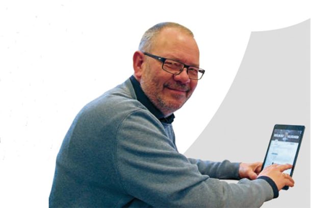 Lars H. Nielsen, frivillig i skattegruppen i Oxfam Danmark