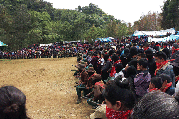 Samling i de oprindelige folks nationale kongres, Mexico, oktober 2016