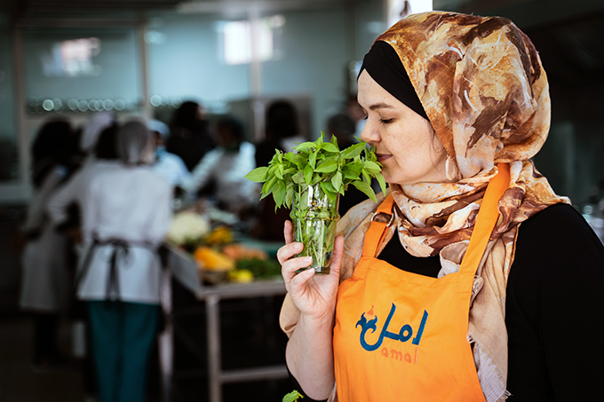 Nora Fitzgerald, stifter af Amal madskolen i Marrakesh, Marokko 2021