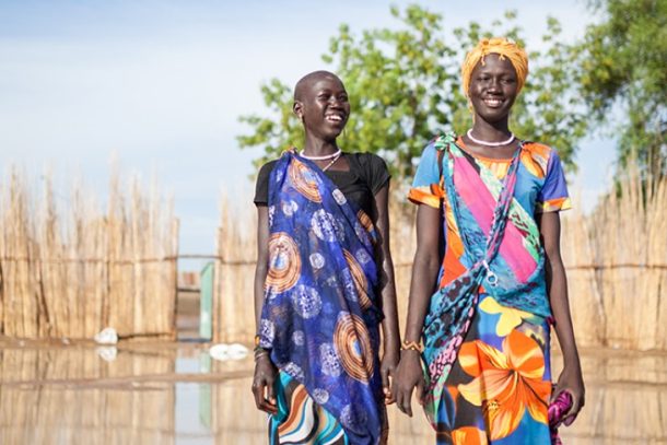 To kvinder, Sydsudan