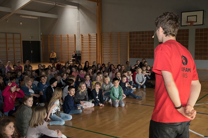 Læsekaravanen på Stavnsholtskolen i Farum