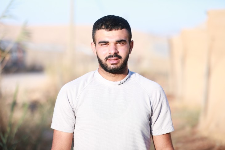 Ayman, landmand, Palæstina