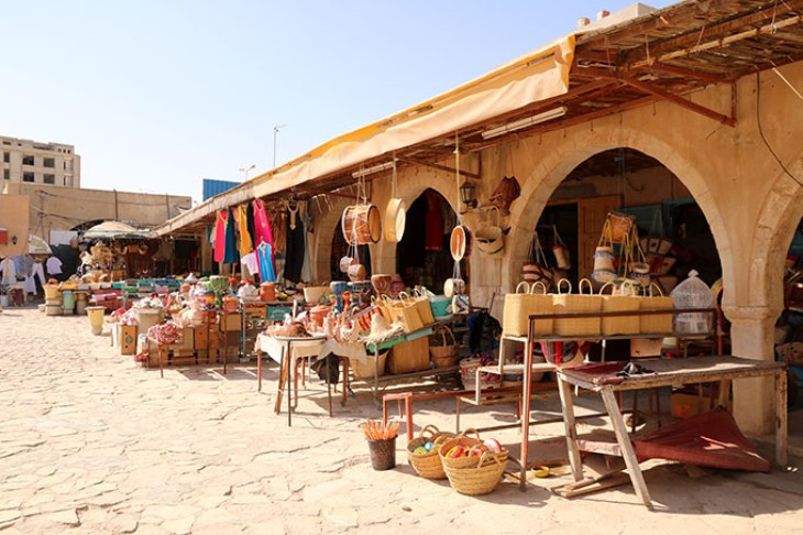 Basar i Gabes, Tunesien