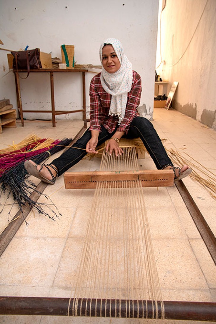 Yomna Gholabna flette-elev, Tunesien