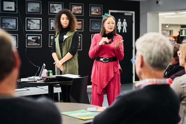 Ninna Holbek, frivillig for Oxfam