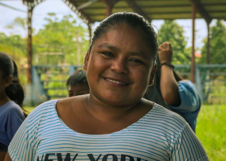 Abigail Montera, formand for skolebestyrelsen på Armando Mollinedo-skolen, Riberalta, Bolivia.